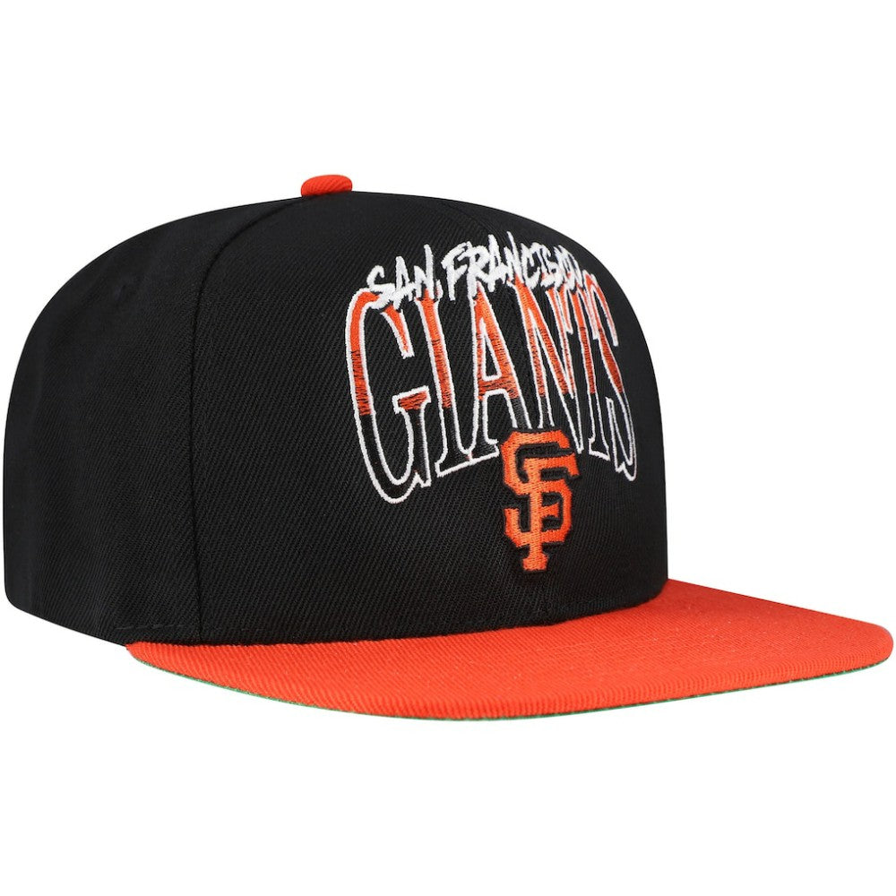 San Francisco Giants Mitchell & Ness Rise Up Snapback Hat - MLB