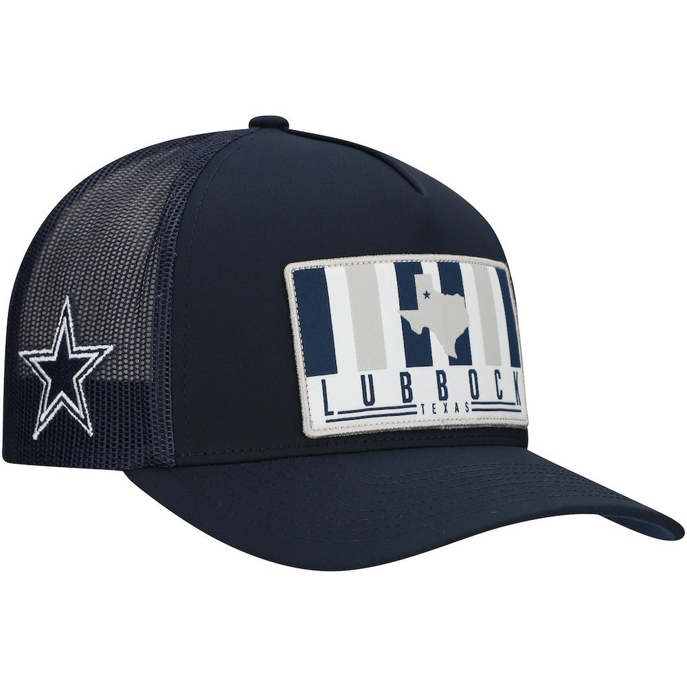 Dallas Cowboys HOOey Lubbock Trucker Snapback Hat – Navy | NFL