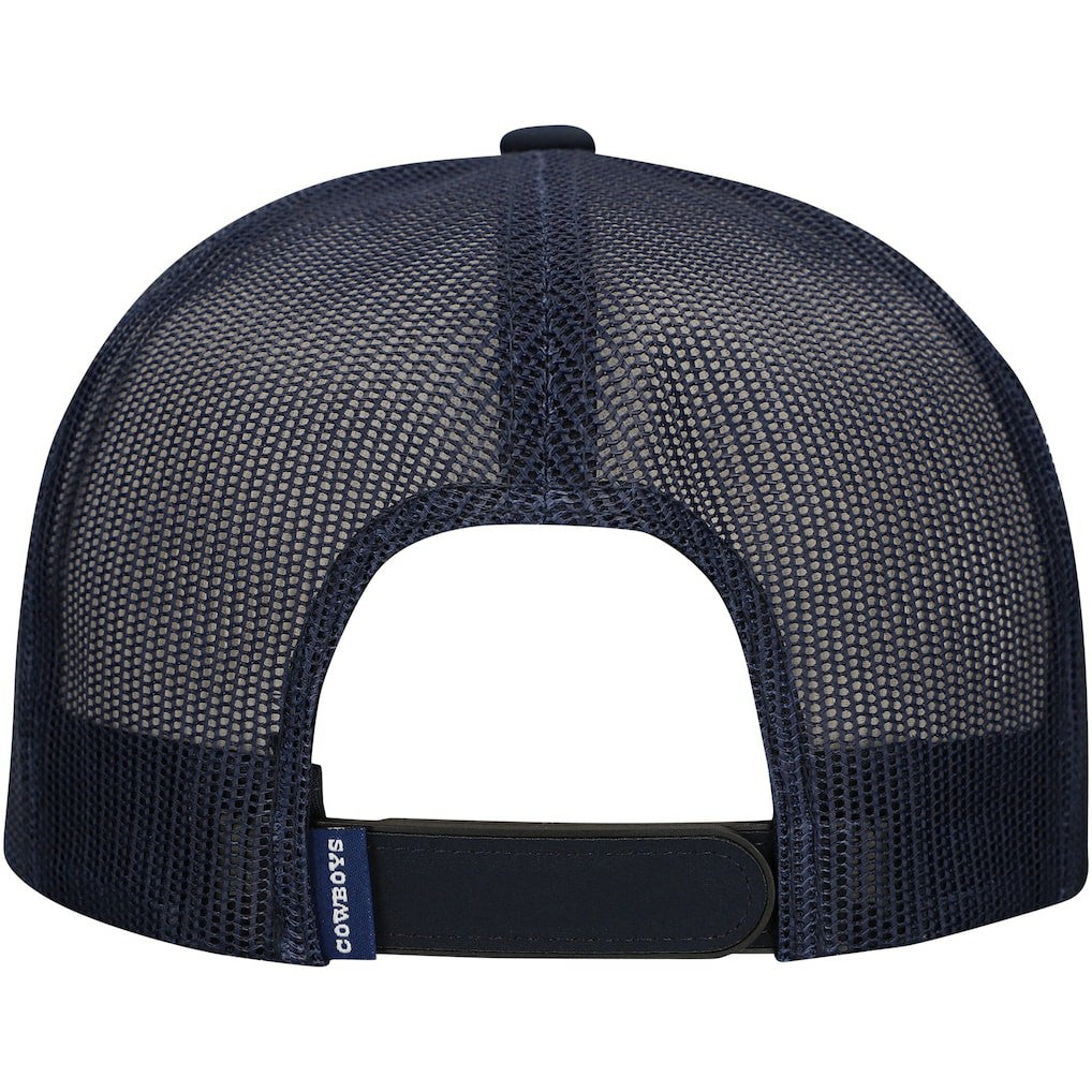 Dallas Cowboys HOOey Lubbock Trucker Snapback Hat – Navy | NFL