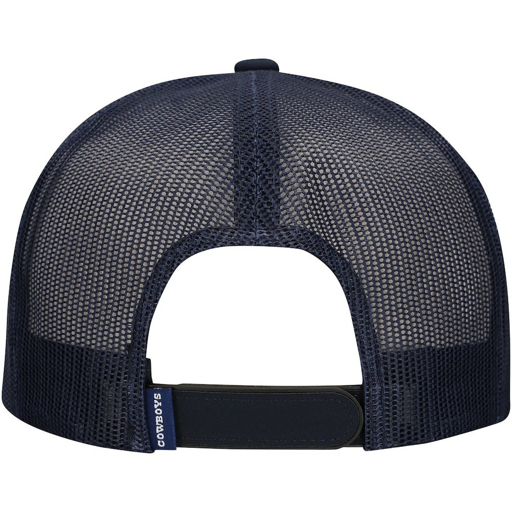 Dallas Cowboys HOOey Lubbock Trucker Snapback Hat – Navy | NFL