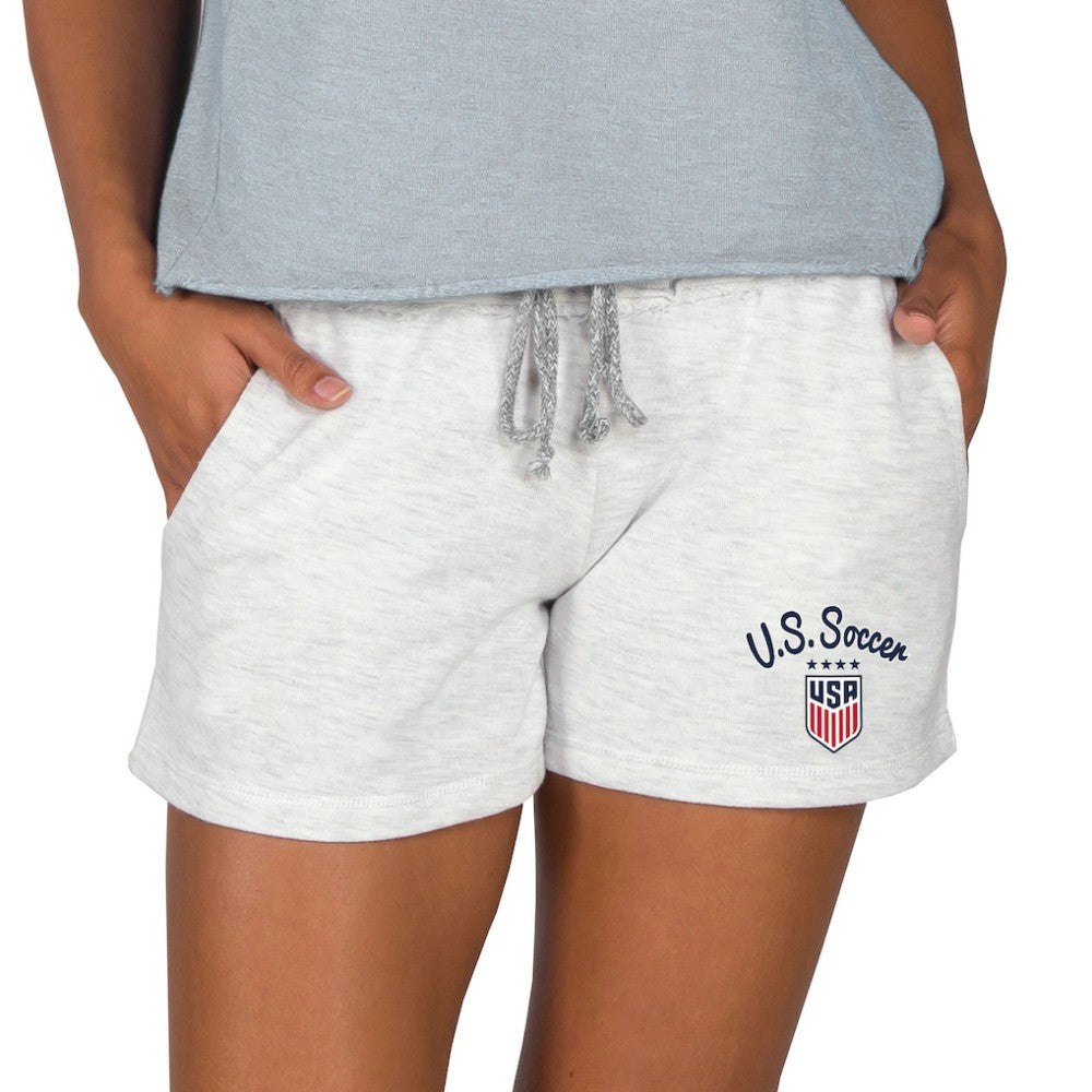 USWNT Concepts Sport Women's Mainstream Terry Shorts Oatmeal - FIFA World CUP