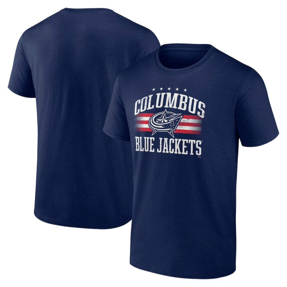 Columbus Blue Jackets Americana Team T-Shirt - Navy - NHL