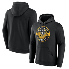 Pittsburgh Penguins Native Pullover Hoodie - Black - NHL