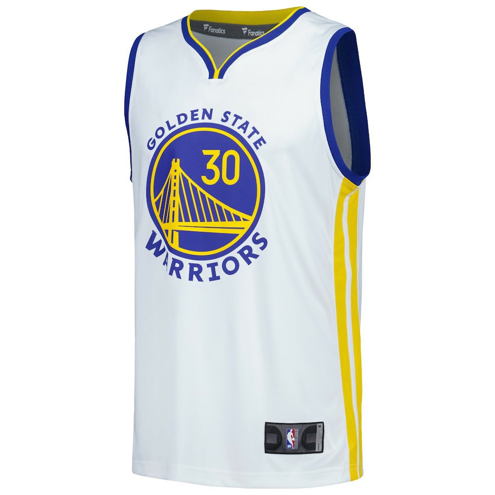 Stephen Curry Golden State Warriors Fast Break Replica Player Jersey Association Editi- White - NBA