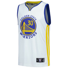 Stephen Curry Golden State Warriors Fast Break Replica Player Jersey Association Editi- White - NBA