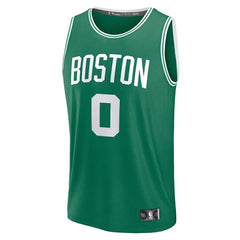 Jayson Tatum Boston Celtics Fast Break Replica Player Jersey Icon Edition Kelly Green - NBA