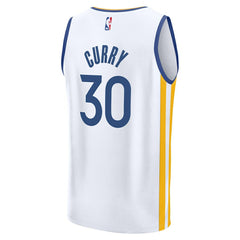 Stephen Curry Golden State Warriors Youth Fast Break Replica Player Jersey Association Editi- White - NBA
