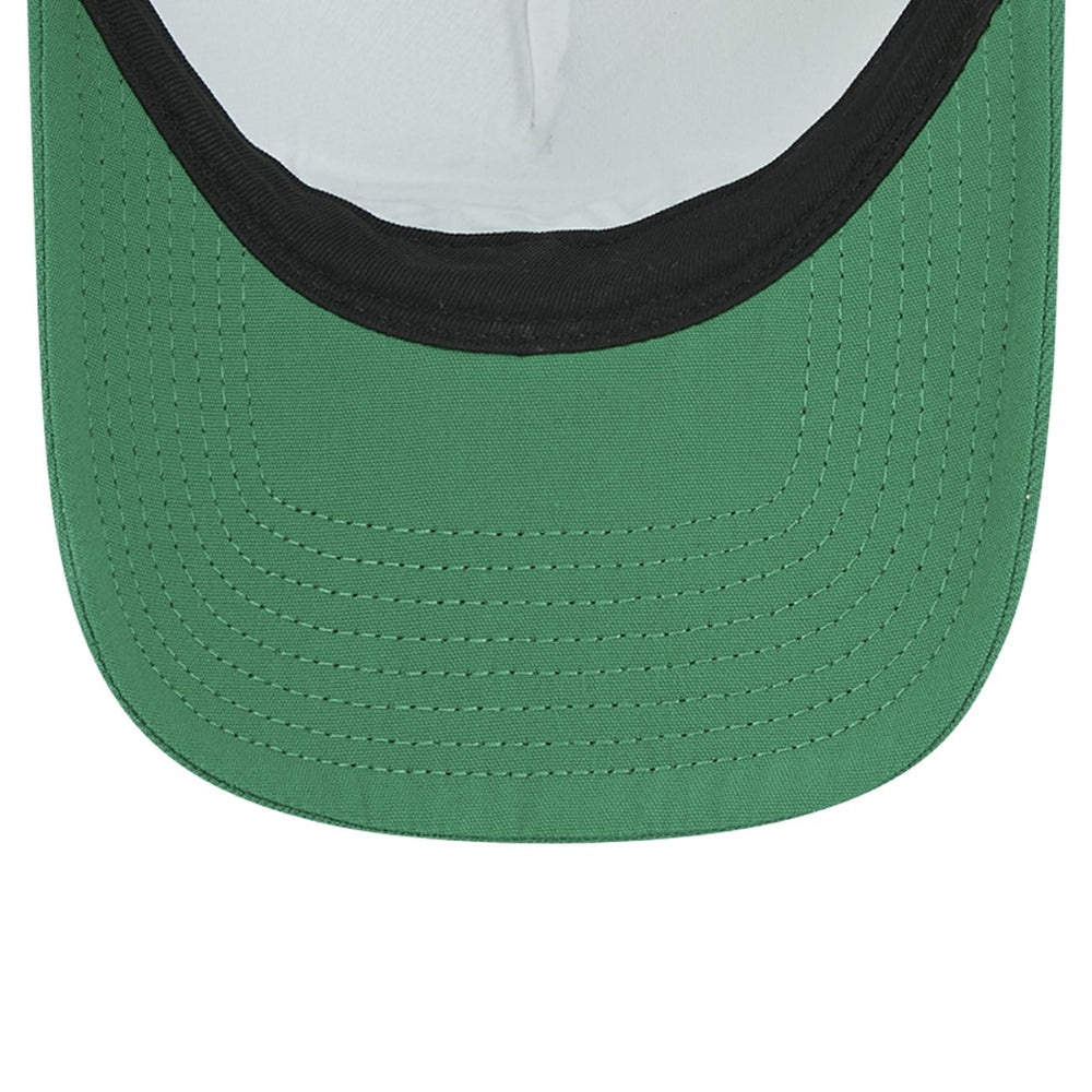 New York Jets New Era 9FORTY A-Frame Trucker Adjustable Hat Green | NFL