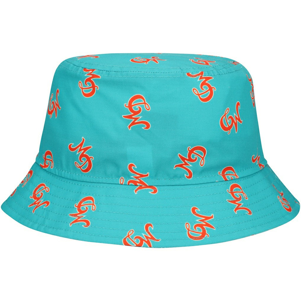 Miami Dolphins New Era City Originals Bucket Hat Aqua | NFL