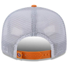 San Francisco 49ers New Era Citrus 9FIFTY Trucker Snapback Hat Orange | NFL