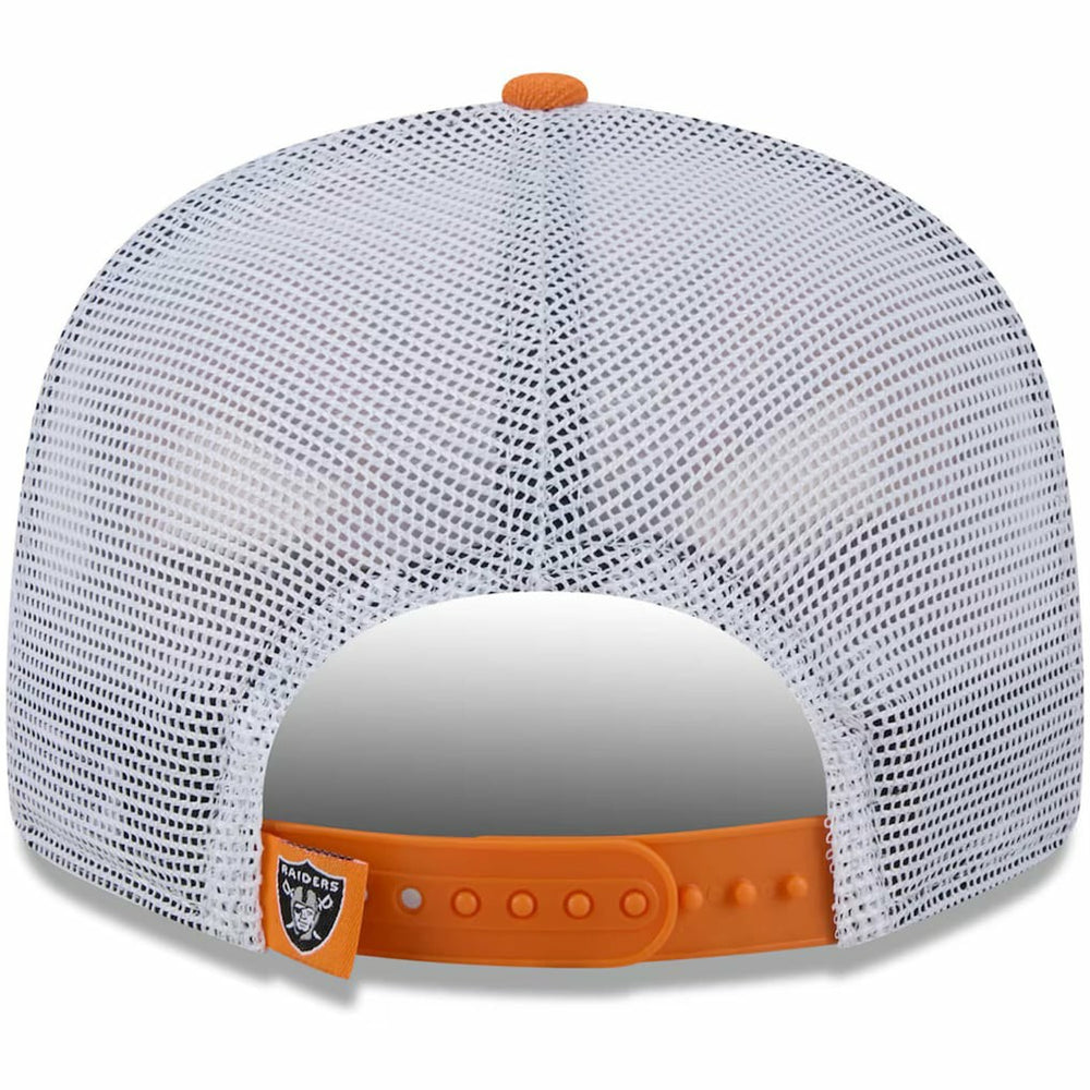 Las Vegas Raiders New Era Citrus 9FIFTY Trucker Snapback Hat Orange | NFL