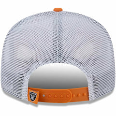 Las Vegas Raiders New Era Citrus 9FIFTY Trucker Snapback Hat Orange | NFL