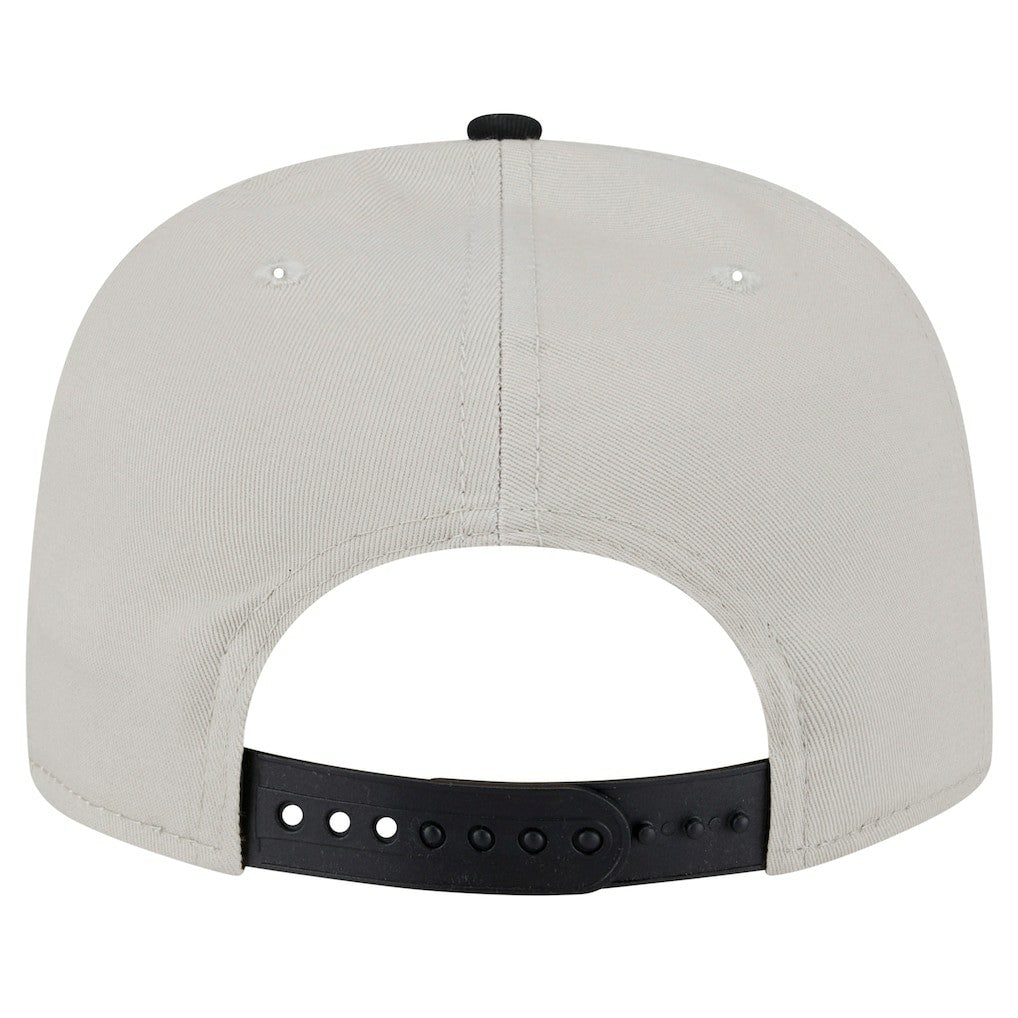 Las Vegas Raiders New Era Athletic Golfer Snapback Hat Stone/Black | NFL