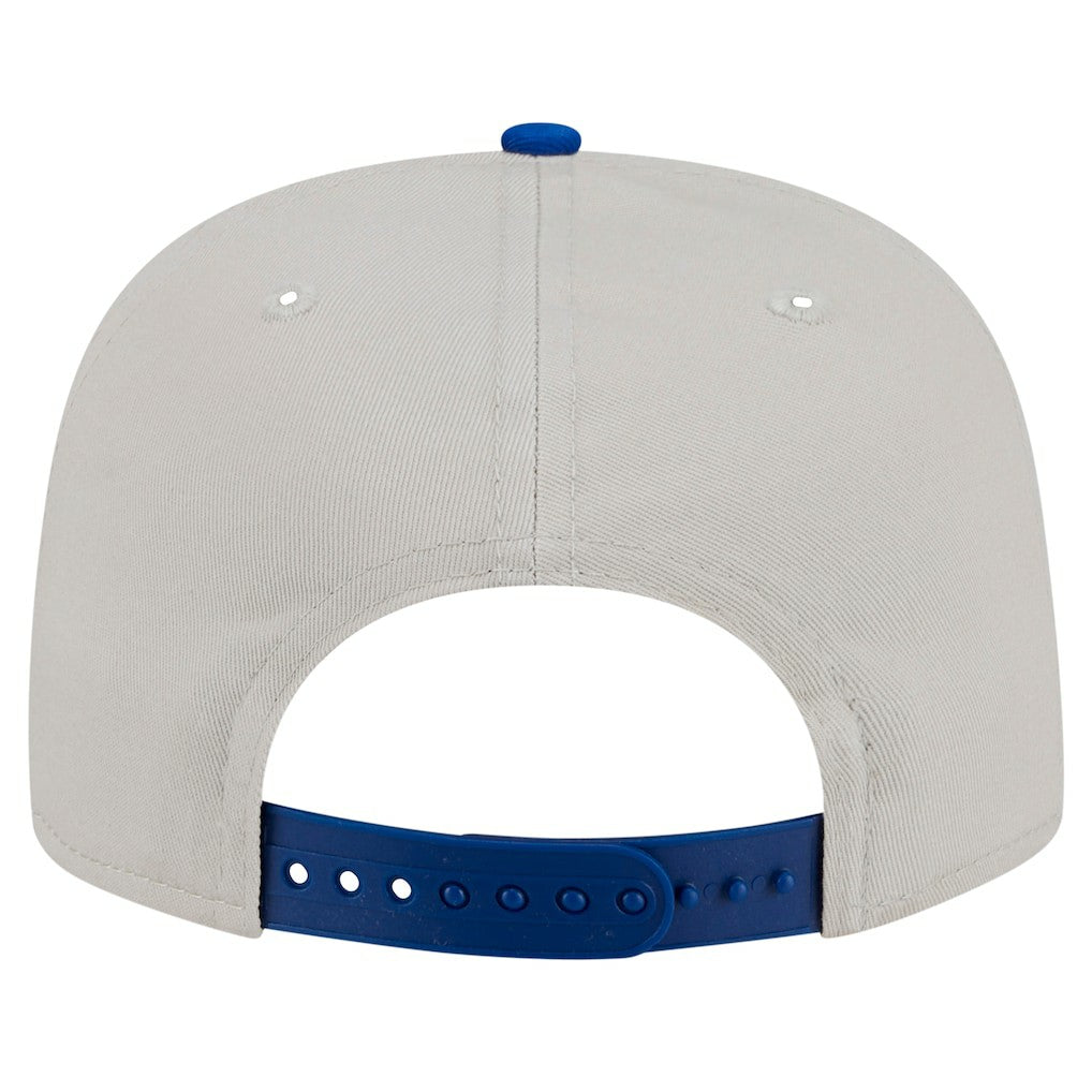 New York Giants New Era Athletic Golfer Snapback Hat Stone/Royal | NFL