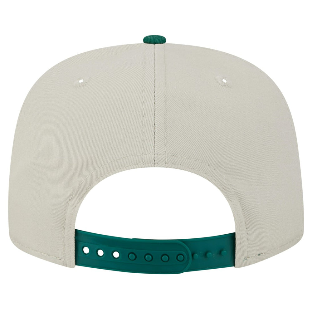 New York Jets New Era Athletic Golfer Snapback Hat Stone/Green | NFL