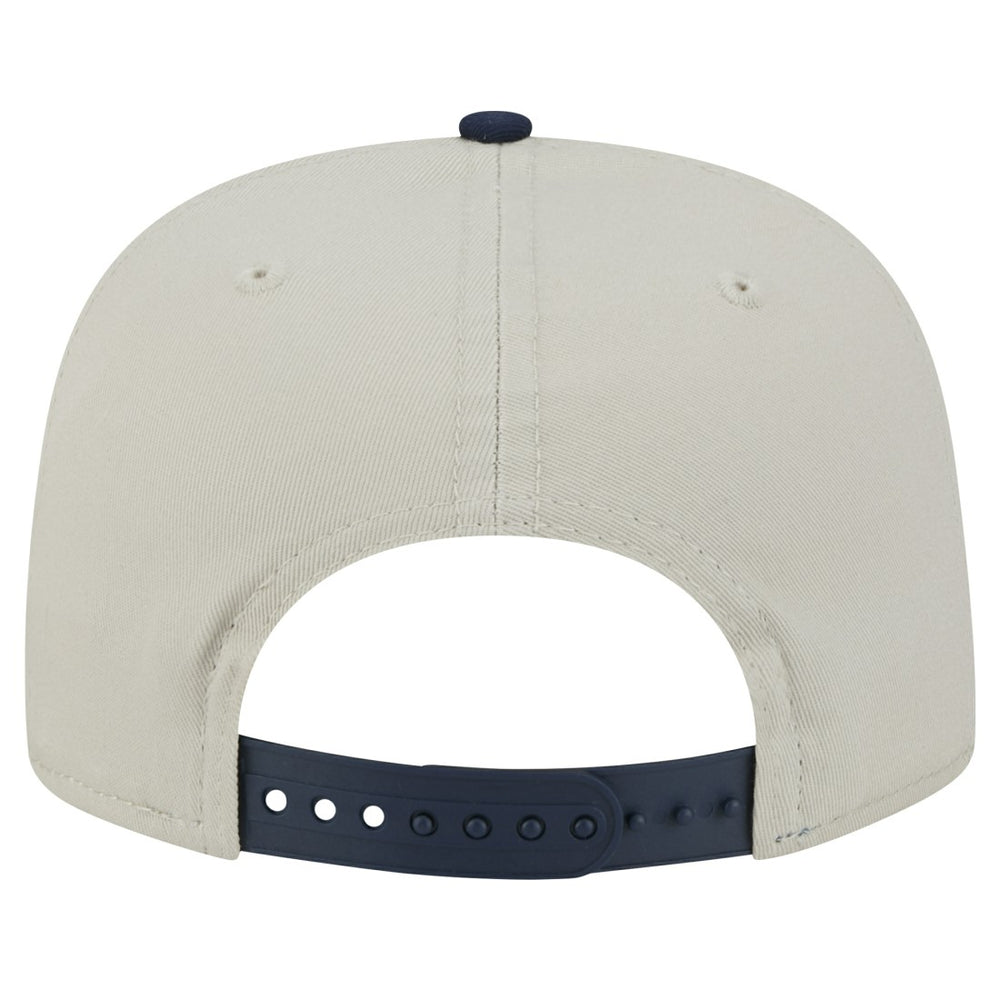 Tennessee Titans New Era Athletic Golfer Snapback Hat Stone/Navy | NFL