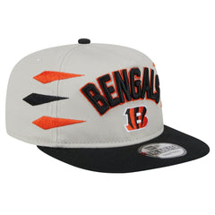 Cincinnati Bengals New Era Athletic Golfer Snapback Hat Stone/Orange | NFL