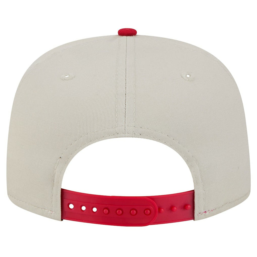 Arizona Cardinals New Era Athletic Golfer Snapback Hat Stone/Cardinal | NFL