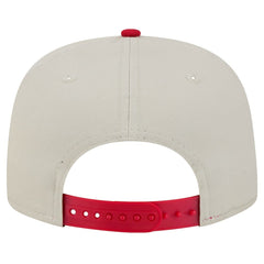 Arizona Cardinals New Era Athletic Golfer Snapback Hat Stone/Cardinal | NFL