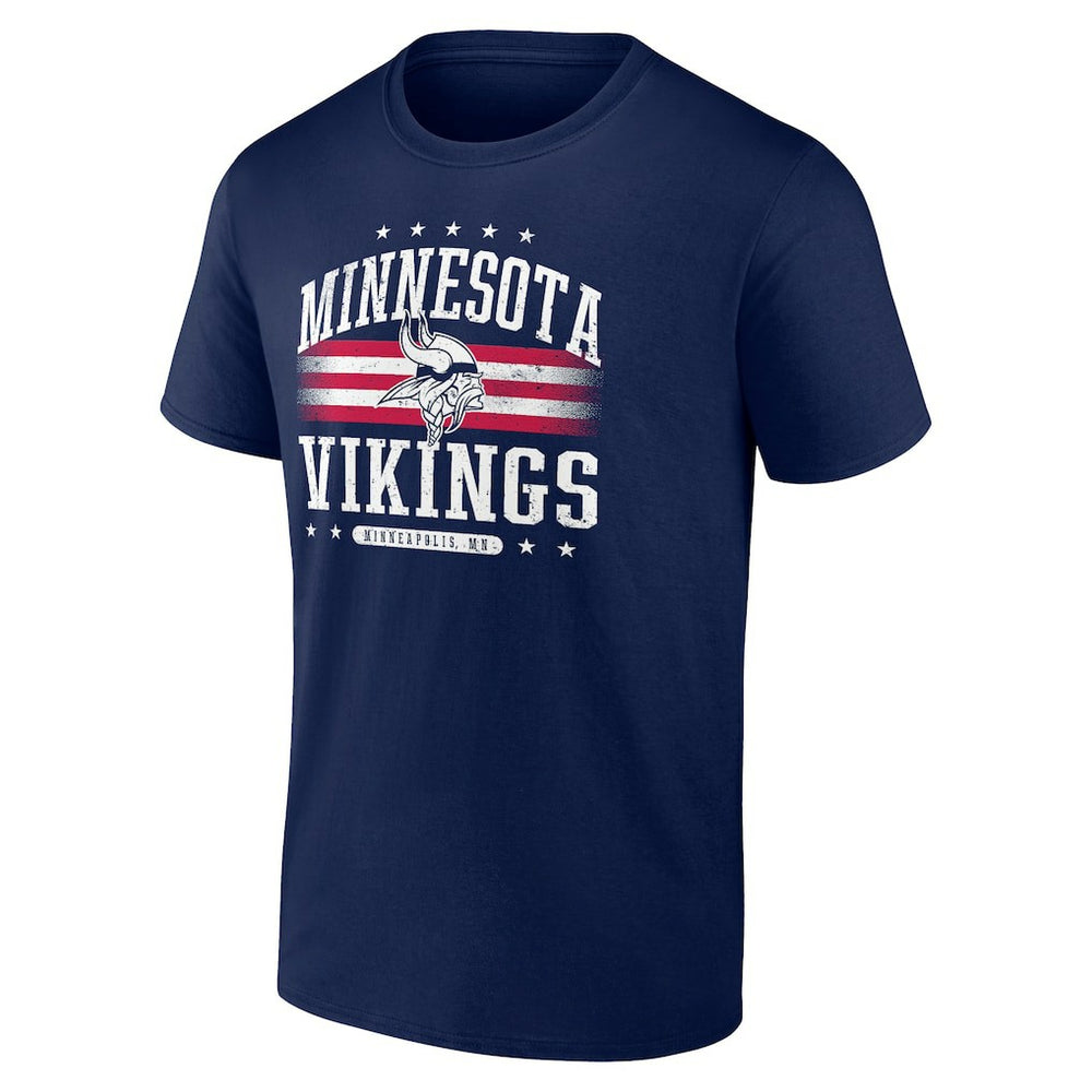 Minnesota Vikings Americana Team T-Shirt Navy | NFL