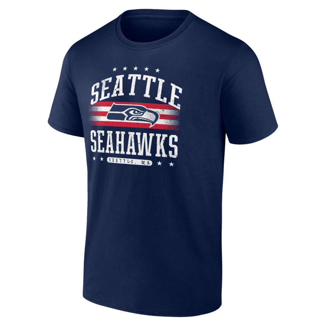 Seattle Seahawks Americana Team T-Shirt College Navy | NFL
