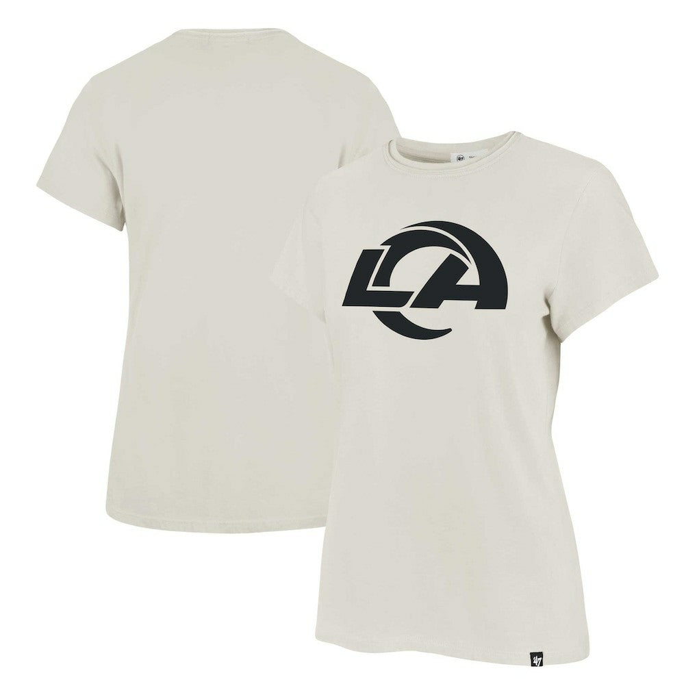 Los Angeles Rams '47 Women's Panthera Frankie T-Shirt Cream | 47 brand