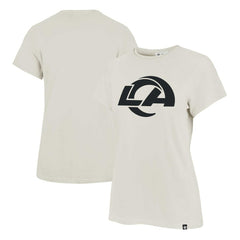 Los Angeles Rams '47 Women's Panthera Frankie T-Shirt Cream | 47 brand