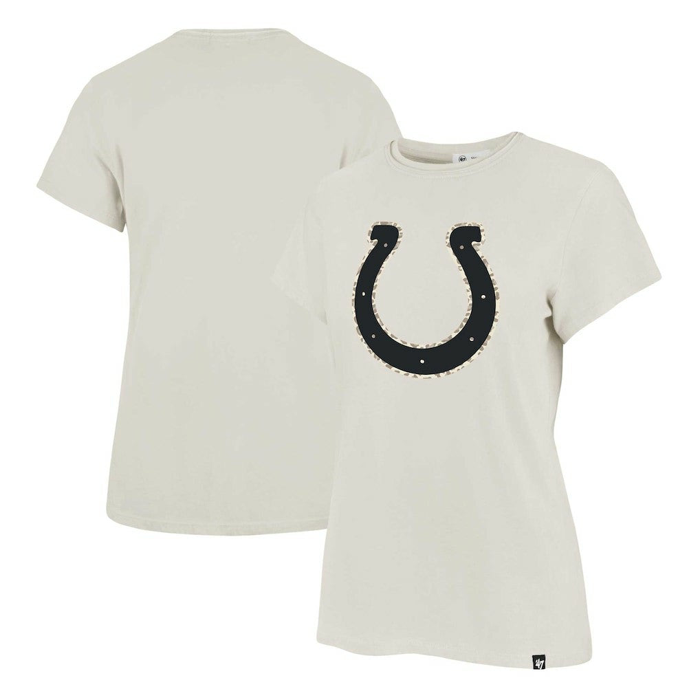 Indianapolis Colts '47 Women's Panthera Frankie T-Shirt Cream | 47 brand