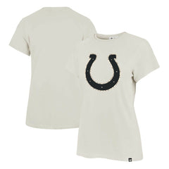Indianapolis Colts '47 Women's Panthera Frankie T-Shirt Cream | 47 brand