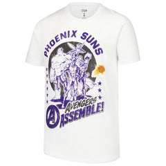 Phoenix Suns Youth NBA x Marvel Avengers Squad T-Shirt White - NBA