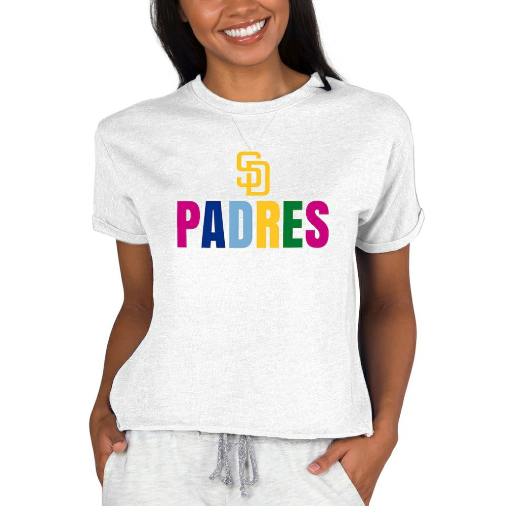 San Diego Padres Concepts Sport Women's Mainstream Terry Sweatshirt - MLB