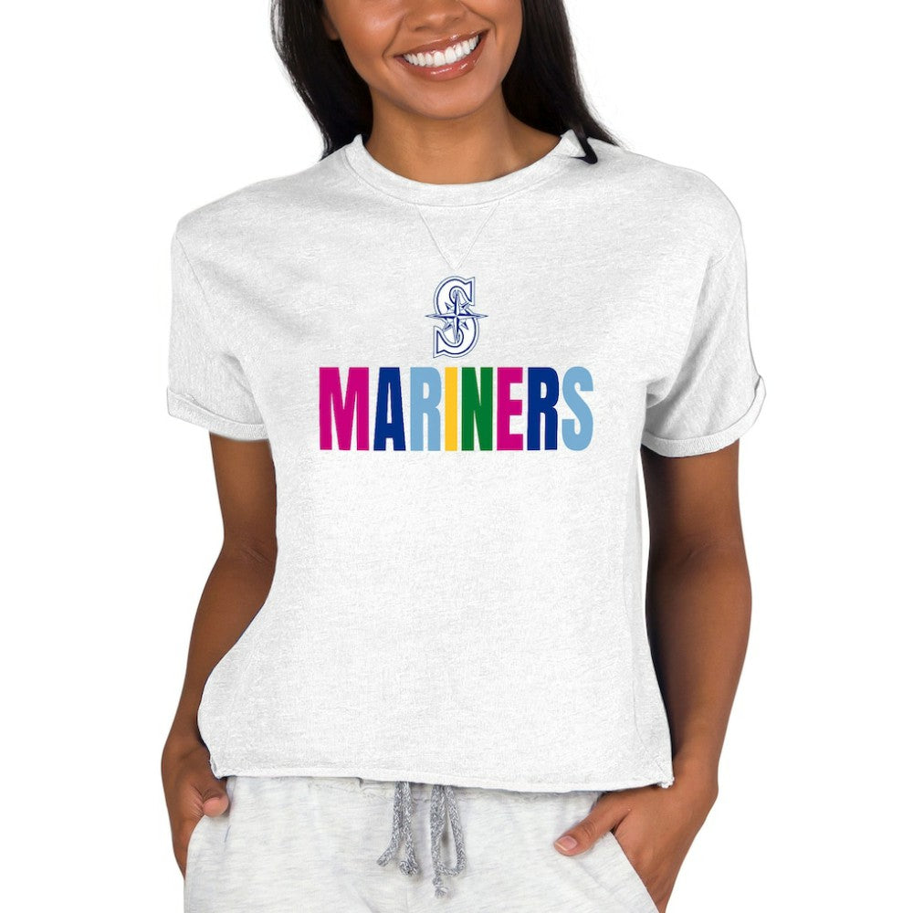 Seattle Mariners Concepts Sport Women's Mainstream Terry Sweatshirt - MLB