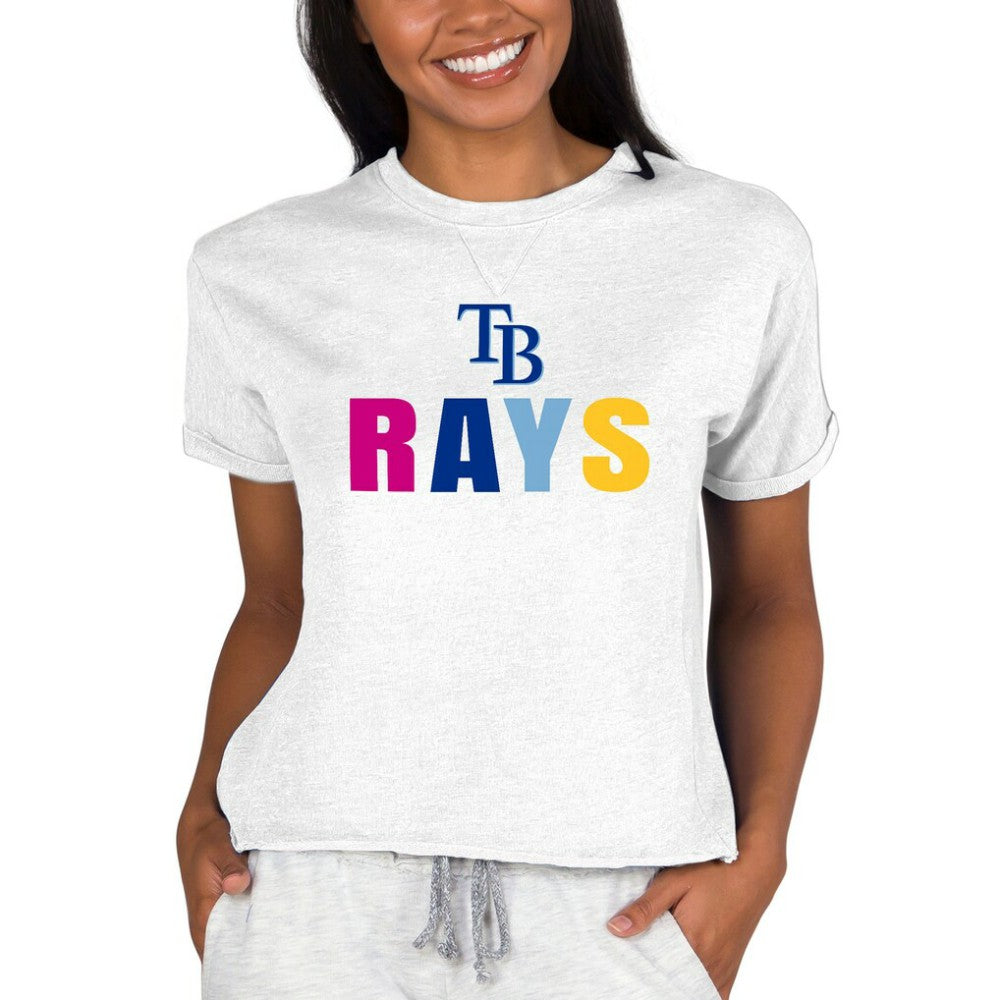 Tampa Bay Rays Concepts Sport Women's Mainstream Terry Sweatshirt - MLB