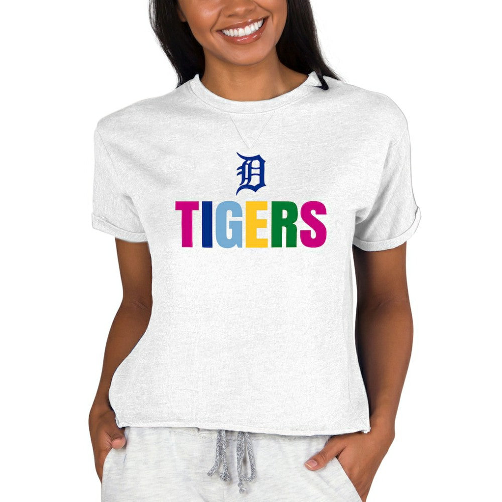 Detroit Tigers Concepts Sport Women's Mainstream Terry Sweatshirt - MLB