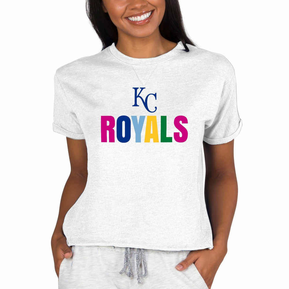 Kansas City Royals Concepts Sport Women's Mainstream Terry Sweatshirt - MLB