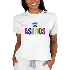 Houston Astros Concepts Sport Women's Mainstream Terry Sweatshirt - MLB