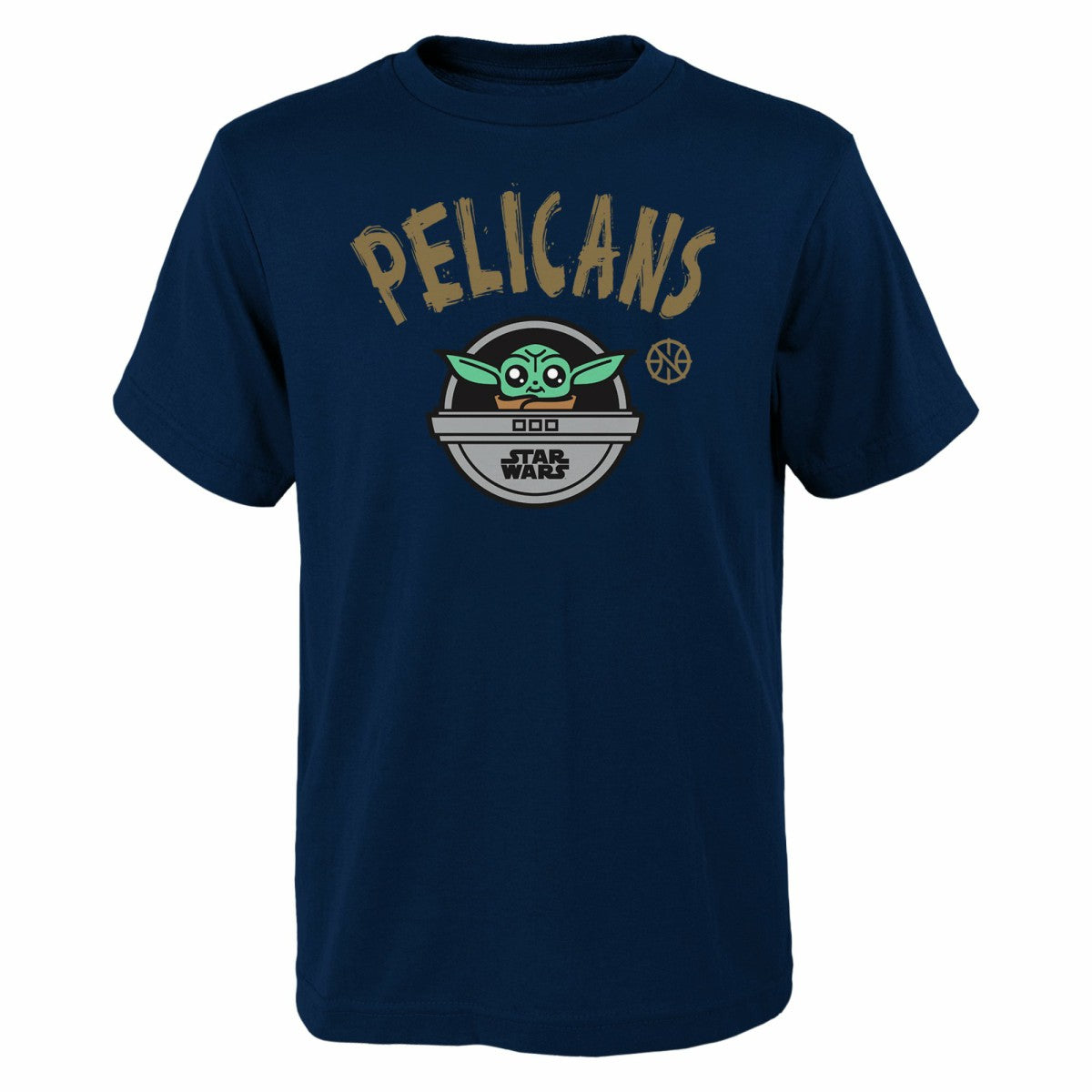 New Orleans Pelicans Youth Star Wars The Child T-Shirt Navy - NBA
