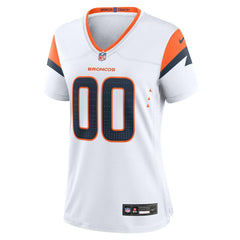 Denver Broncos Women's Mile High Collection Custom Game Jersey White | Nike for Sale