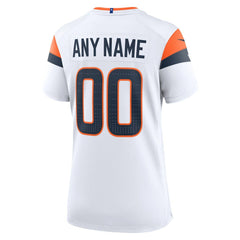 Denver Broncos Women's Mile High Collection Custom Game Jersey White | Nike for Sale