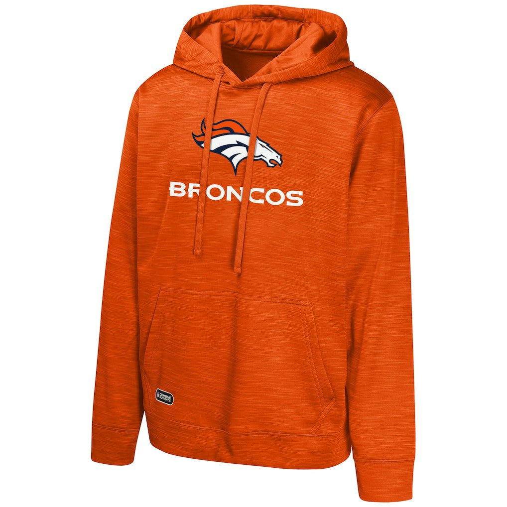 Denver Broncos Streak Fleece Pullover Hoodie Orange | NFL