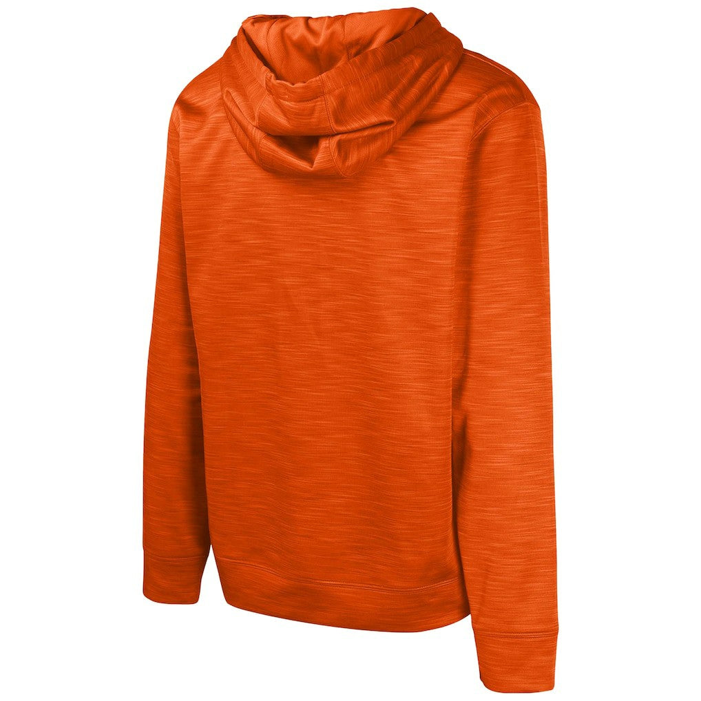 Denver Broncos Streak Fleece Pullover Hoodie Orange | NFL