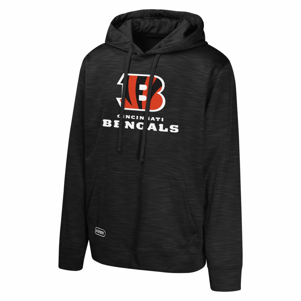 Cincinnati Bengals Streak Fleece Pullover Hoodie Black | NFL