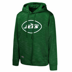 New York Jets Streak Fleece Pullover Hoodie Green | NFL