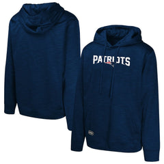 New England Patriots Streak Fleece Pullover Hoodie Navy | NFL