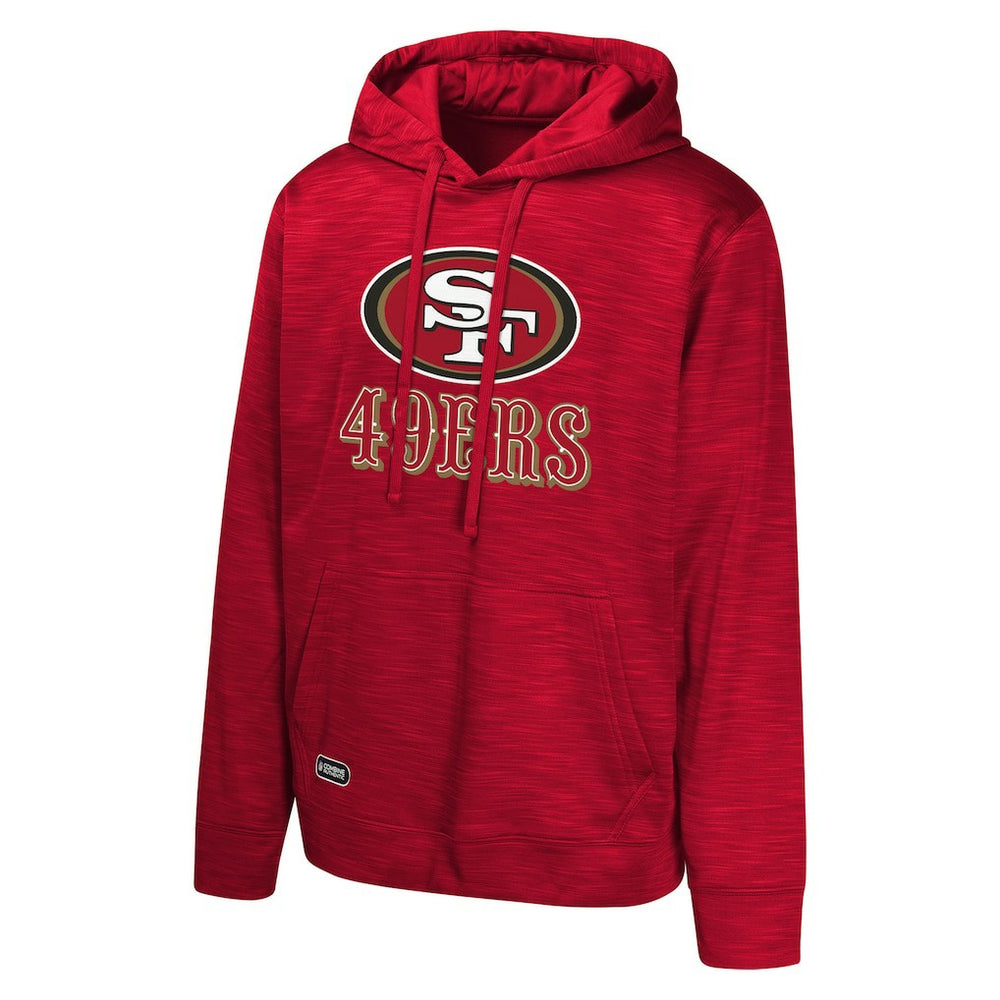 San Francisco 49ers Streak Fleece Pullover Hoodie Scarlet | NFL