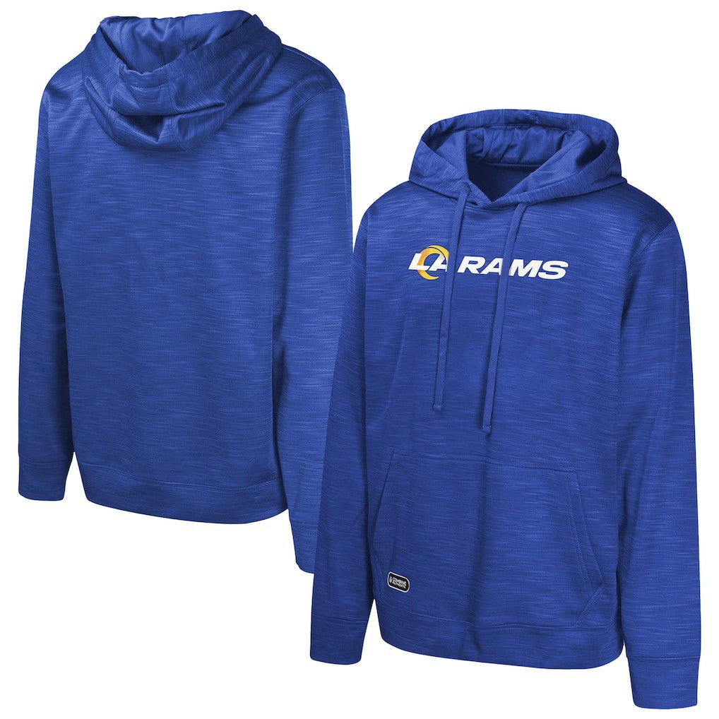 Los Angeles Rams Streak Fleece Pullover Hoodie Royal | NFL