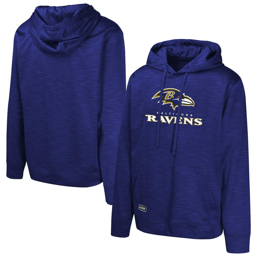 Baltimore Ravens Streak Fleece Pullover Hoodie Purple | NFL
