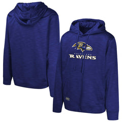 Baltimore Ravens Streak Fleece Pullover Hoodie Purple | NFL