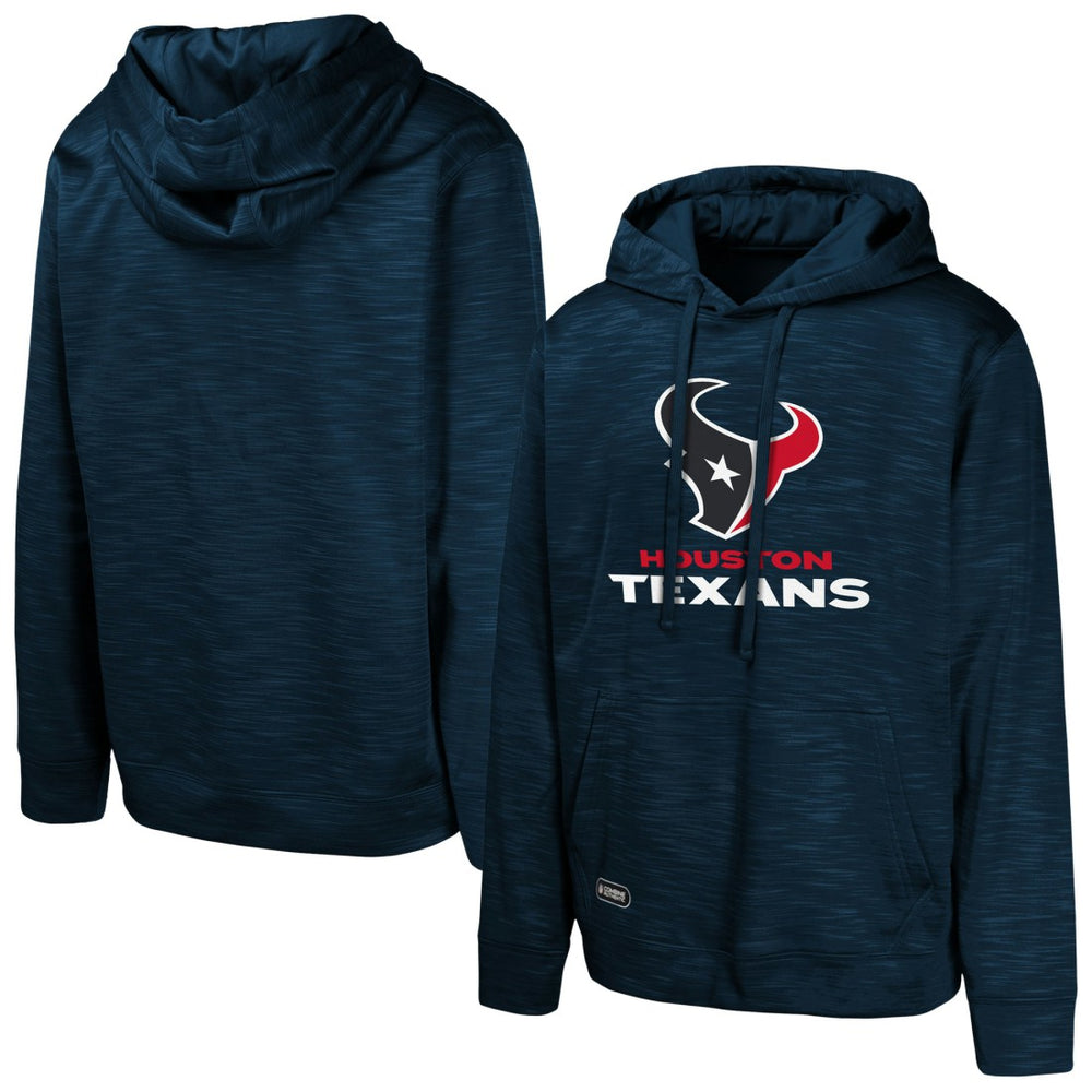 Houston Texans Streak Fleece Pullover Hoodie Navy | NFL