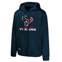 Houston Texans Streak Fleece Pullover Hoodie Navy | NFL